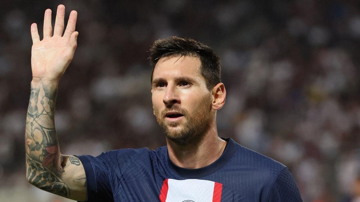 PSG star Lionel Messi