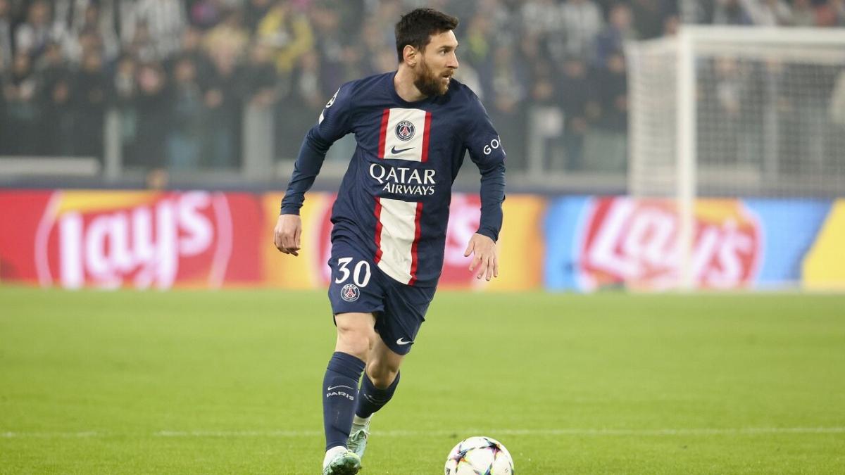 Argentina and PSG forward Lionel Messi