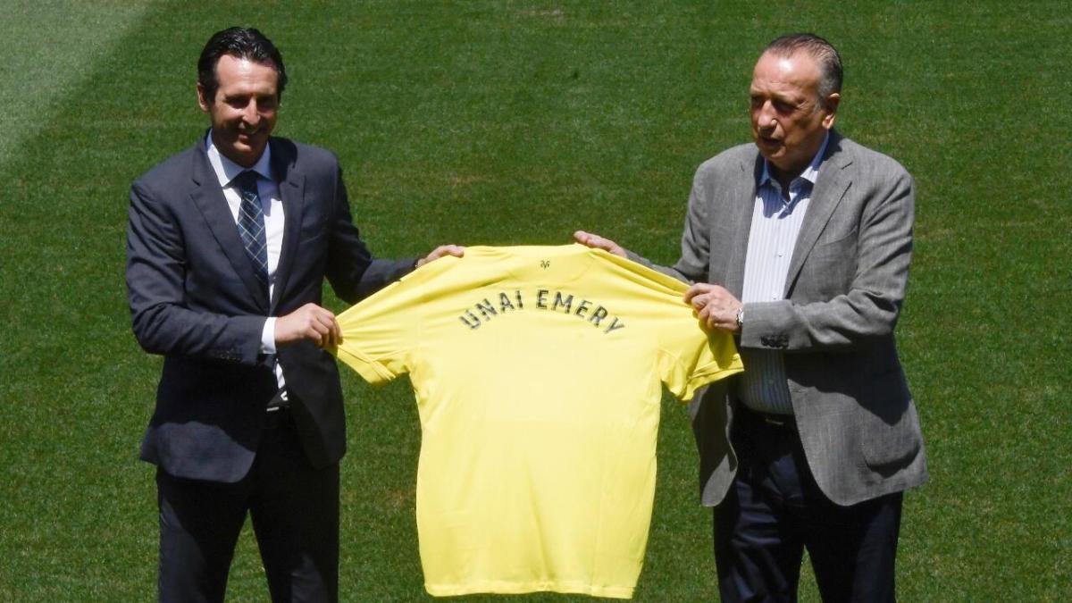 Villarreal coach Unai Emery