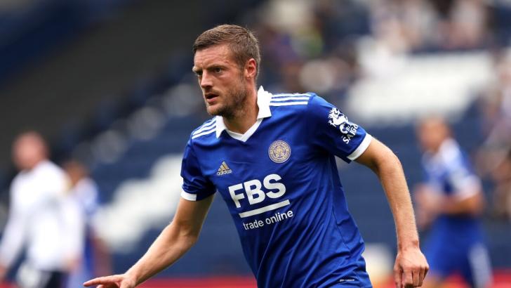Leicester striker Jamie Vardy