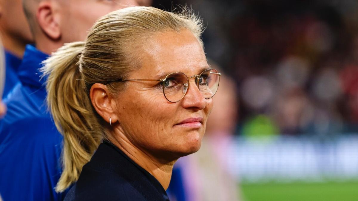 England women coach Sarina Wiegman is looking to win the World Cup
