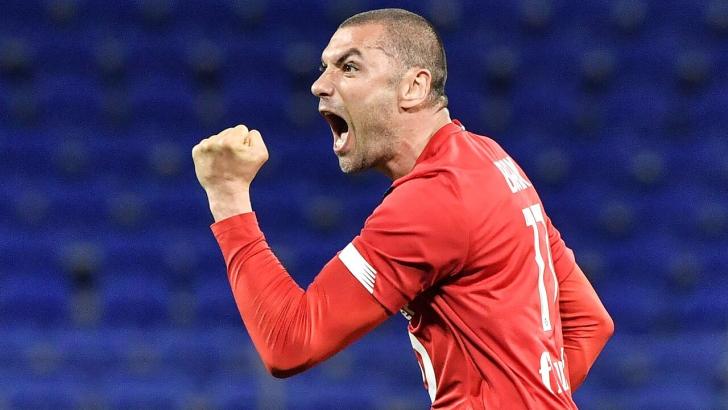 Lille and Turkey striker Burak Yilmaz