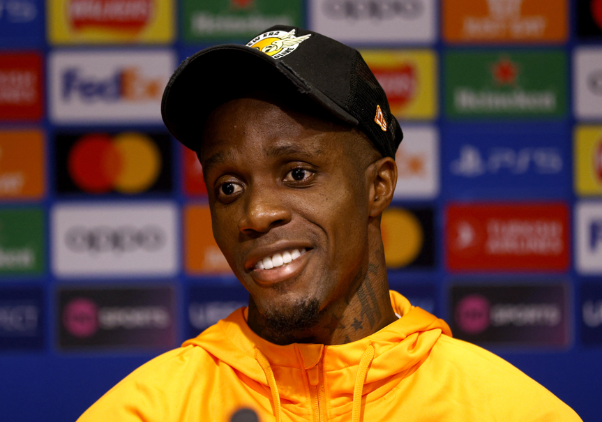 Galatasaray's Wilfred Zaha