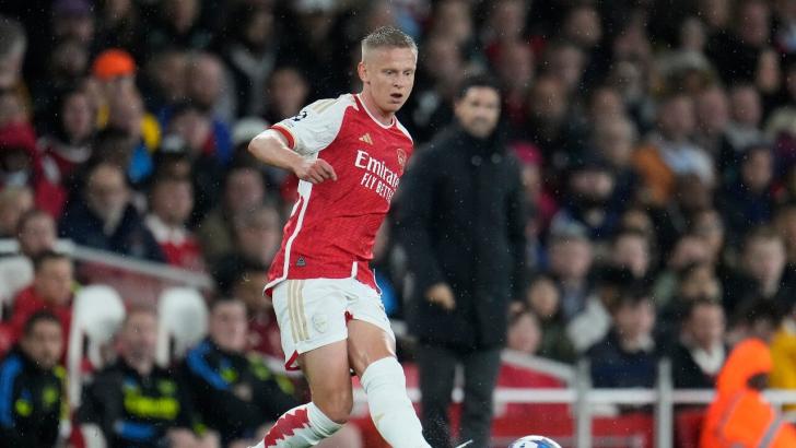 Arsenal's Oleksandr Zinchenko
