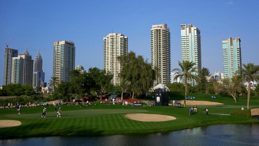 13th hole at the Majlis Course Emirates.jpg