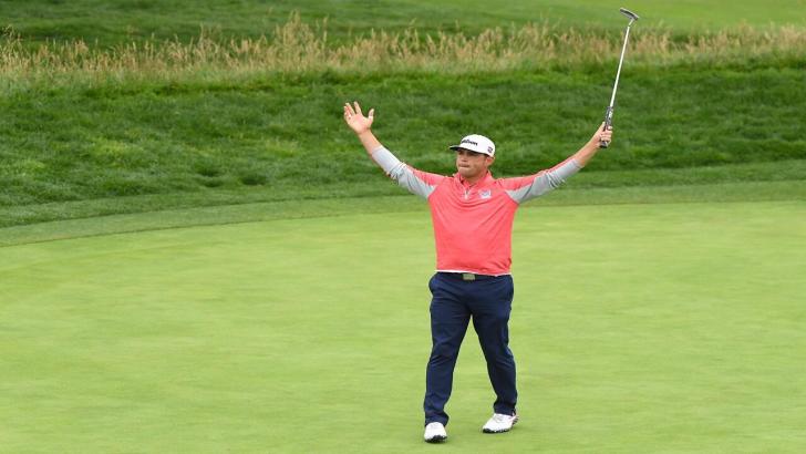 US golfer Gary Woodland 