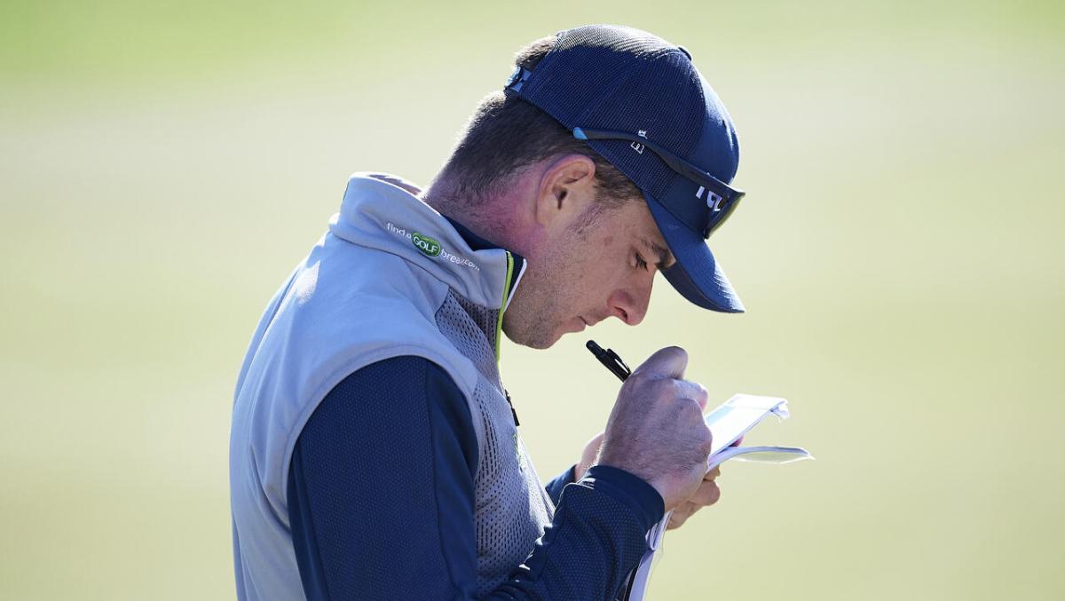 Golfer Laurie Canter