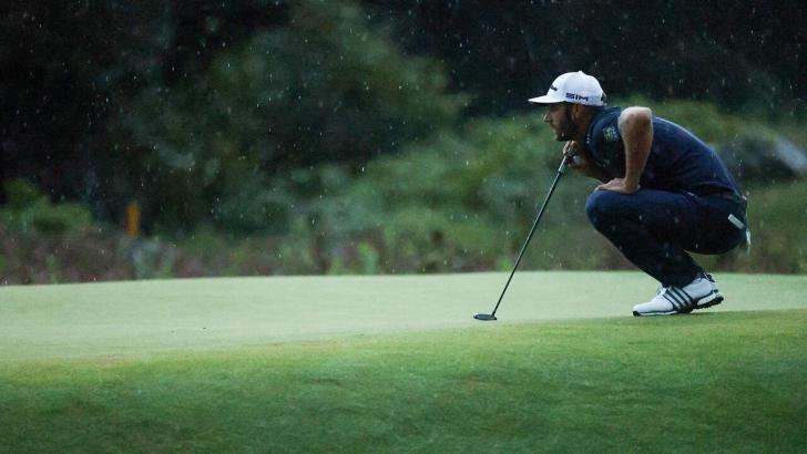 Golfer Dustin Johnson