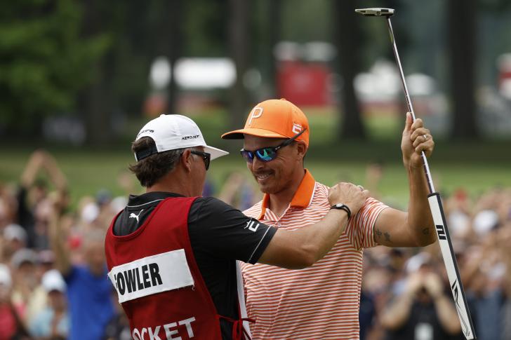 Golfer Rickie Fowler