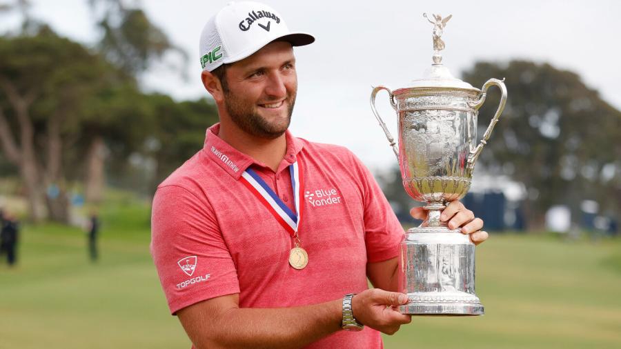Jon Rahm US Open win trophy.jpg