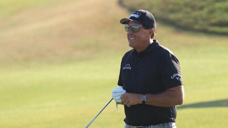 Golfer Phil Mickelson