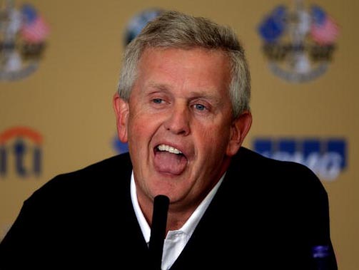 Colin Montgomerie is still bitter about being left out of the last Ryder Cup team 