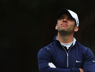 Paul Casey looks to the heavens - he might need divine intervention if he's to win at Congressional 