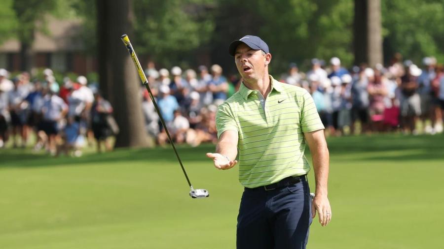Rory McIlroy on 17th at Southern Hills Day One.jpg