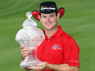 Rory Sabbatini with the Honda Classic trophy