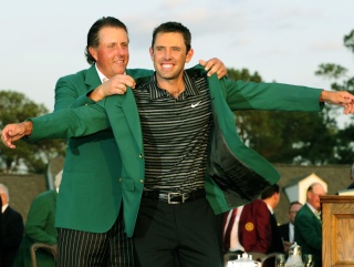 Mickelson has won three Masters while Schwartzel was a surprise chmapion in 2011