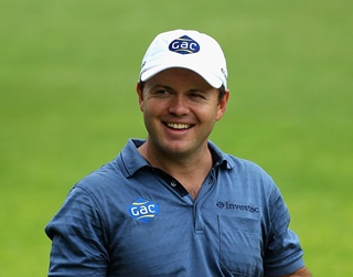 Richard Sterne, who's looking for win number two at the Joburg Open