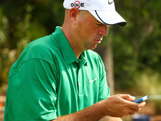 Stewart Cink is a keen Twitter user 