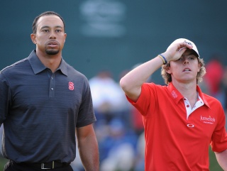 Woods and McIlroy together in California last year