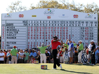 Tiger's back at the top again