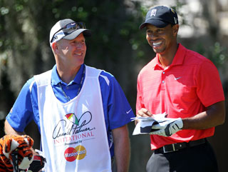 A smiling Tiger enjoys his first PGA Tour win in a long time