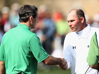 Mark Wilson and Tommy Gainey (right) in Phoenix