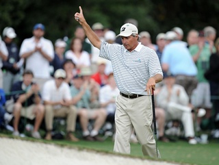 Fred Couples –Shot his best ever round at Augusta yesterday