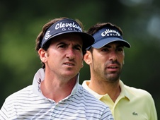 Two thirds of the Punter’s team in Cologne – Gonzalo Fernandez-Castano and Alvaro Quiros