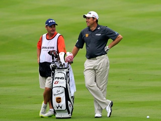 Lee Westwood – Relaxed and ready for another major effort.