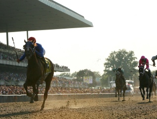 Belmont is the setting for Saturday's the weekend's biggest race