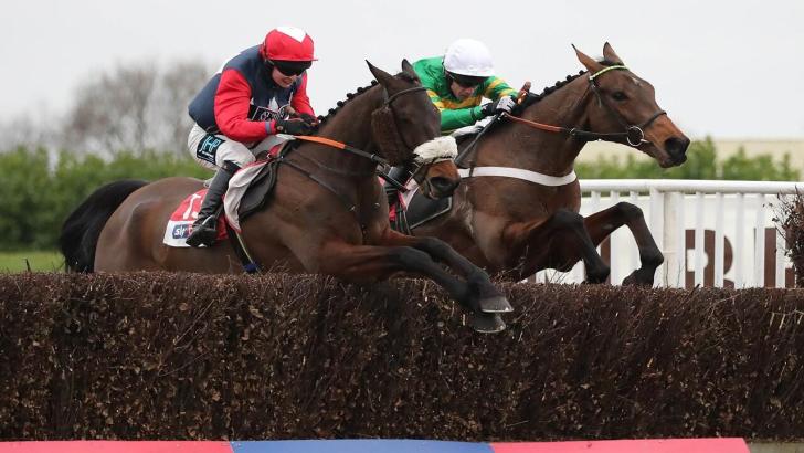 Doncaster Races - Jump Action