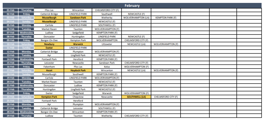 Feb Prem Raceday List.png