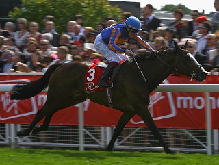 Golden Sword: Won the Chester Vase for Aidan O'Brien and has prospects of landing a significantly more valuable prize for Mike de Kock