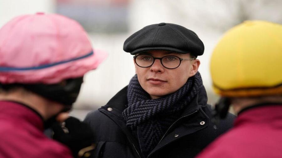 Joseph O'Brien with jockeys.jpg