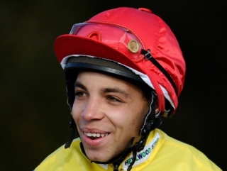 Promising jockey Justin Newman.