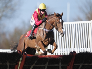 Nick Scholfield riding a winner for Jeremy Scott recently