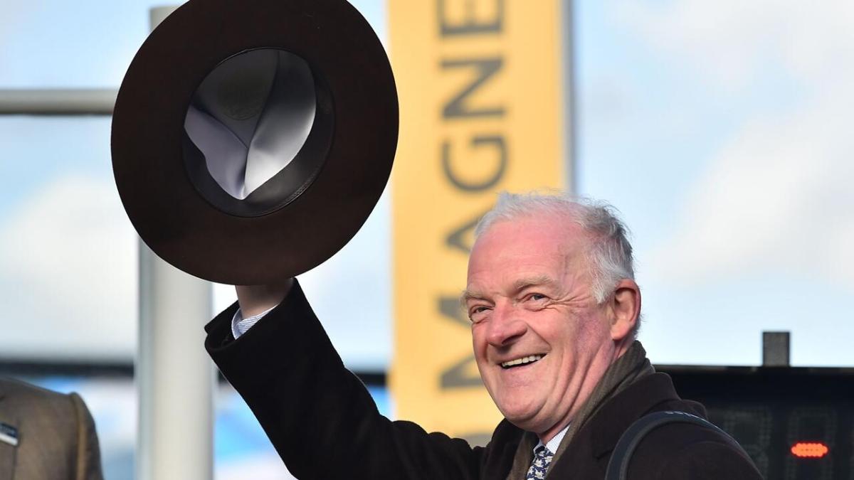 Horse racing trainer Willie Mullins