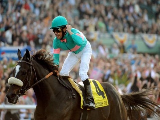 Zenyatta was the star of the show at Santa Anita in 2009