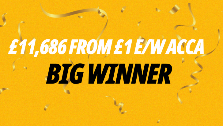 Big Winners on Betfair racing news
