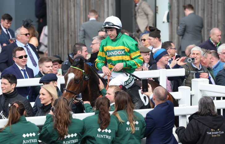 Betfair Tingle Creek favourite Jonbon in action