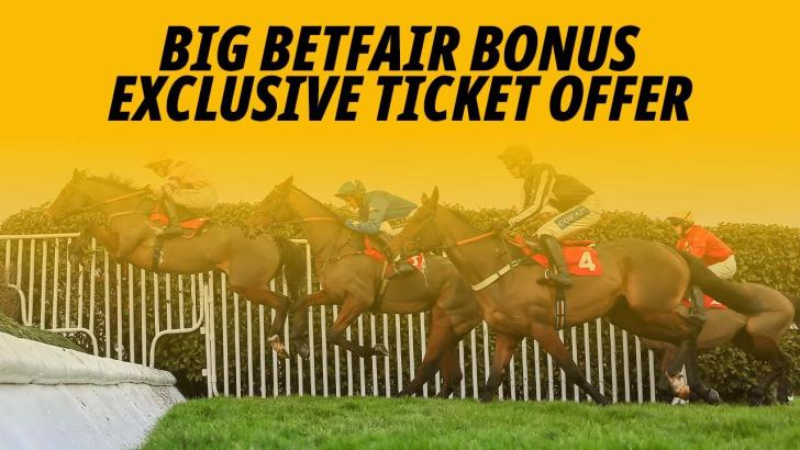 Betfair Customers Horse Racing Ticket Offer