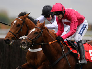 Plenty Pocket pictured winning at Kempton in late October