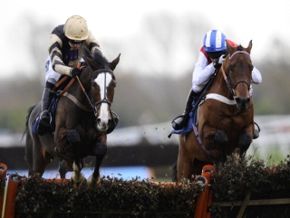 Prospect Wells (left) has been entered in the Tolworth Hurdle at Sandown