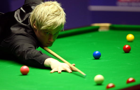 Neil Robertson provides the value in an encounter which could go down to the wire.