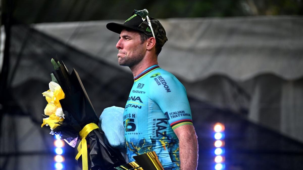Cyclist Mark Cavendish