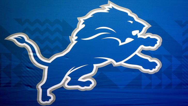 The flag for the Detroit Lions of the NFL - who are favourites to win the Super Bowl