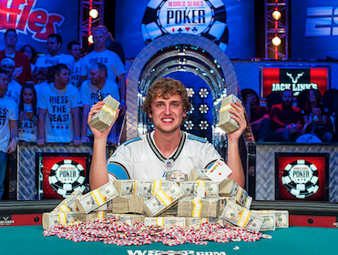Ryan Riess Wins 2013 World Series of Poker Main Event, $8,361,570