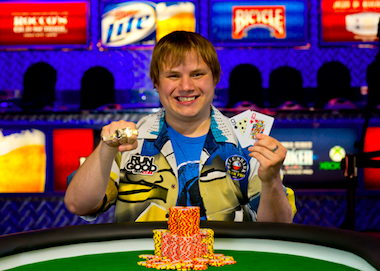 All the Way for Holloway, First Bracelet Winner of 2013 WSOP