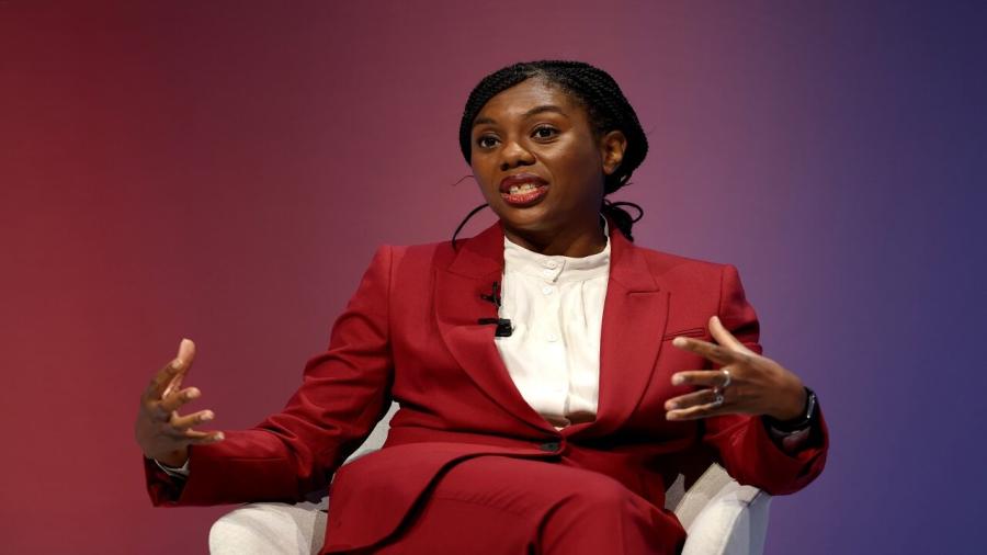 Kemi Badenoch talks at Tory conference.jpg