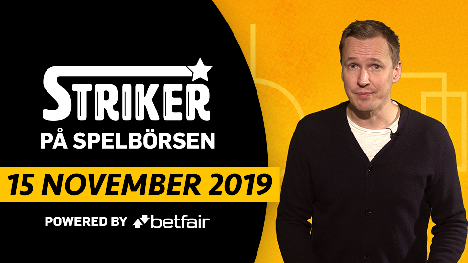 Striker på Spelbörsen: "Världslaget Belgien kan få det tufft"